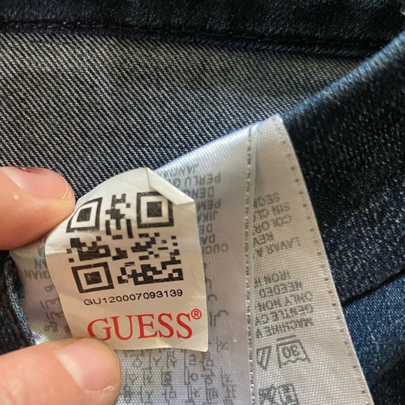 Guess denim jeans size 29 curvy, Sophia skinny - Picture 9 of 11